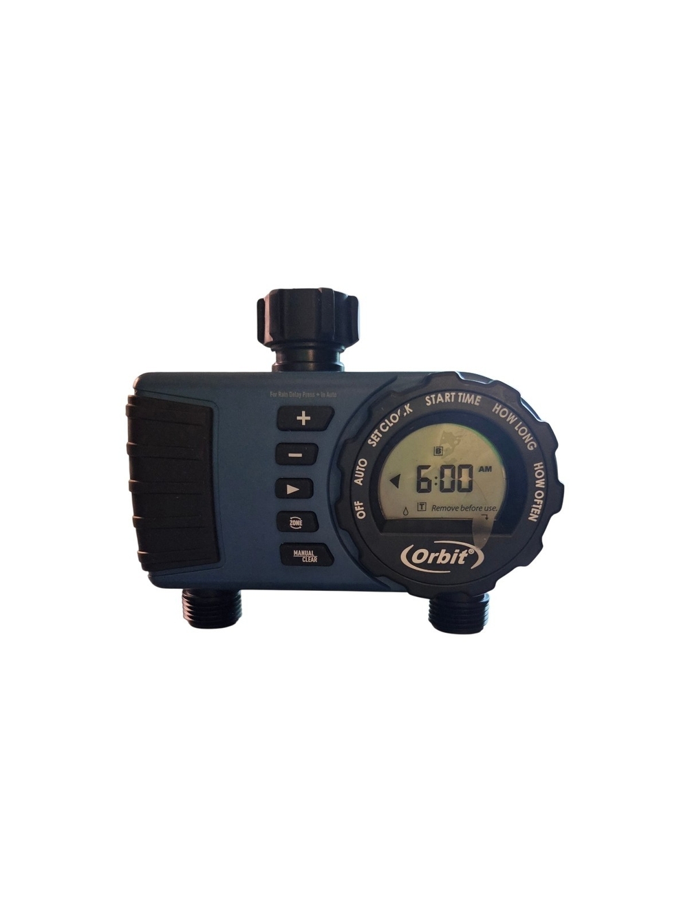 2 Outlet Advanced Orbit Digital Water Timer - Blue/Black